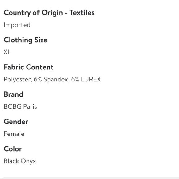 BCBG Romper Holiday Outfit Sz XXL - Picture 7 of 7